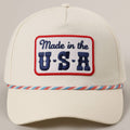 Made in the USA Embroidery Patch Trucker Hat