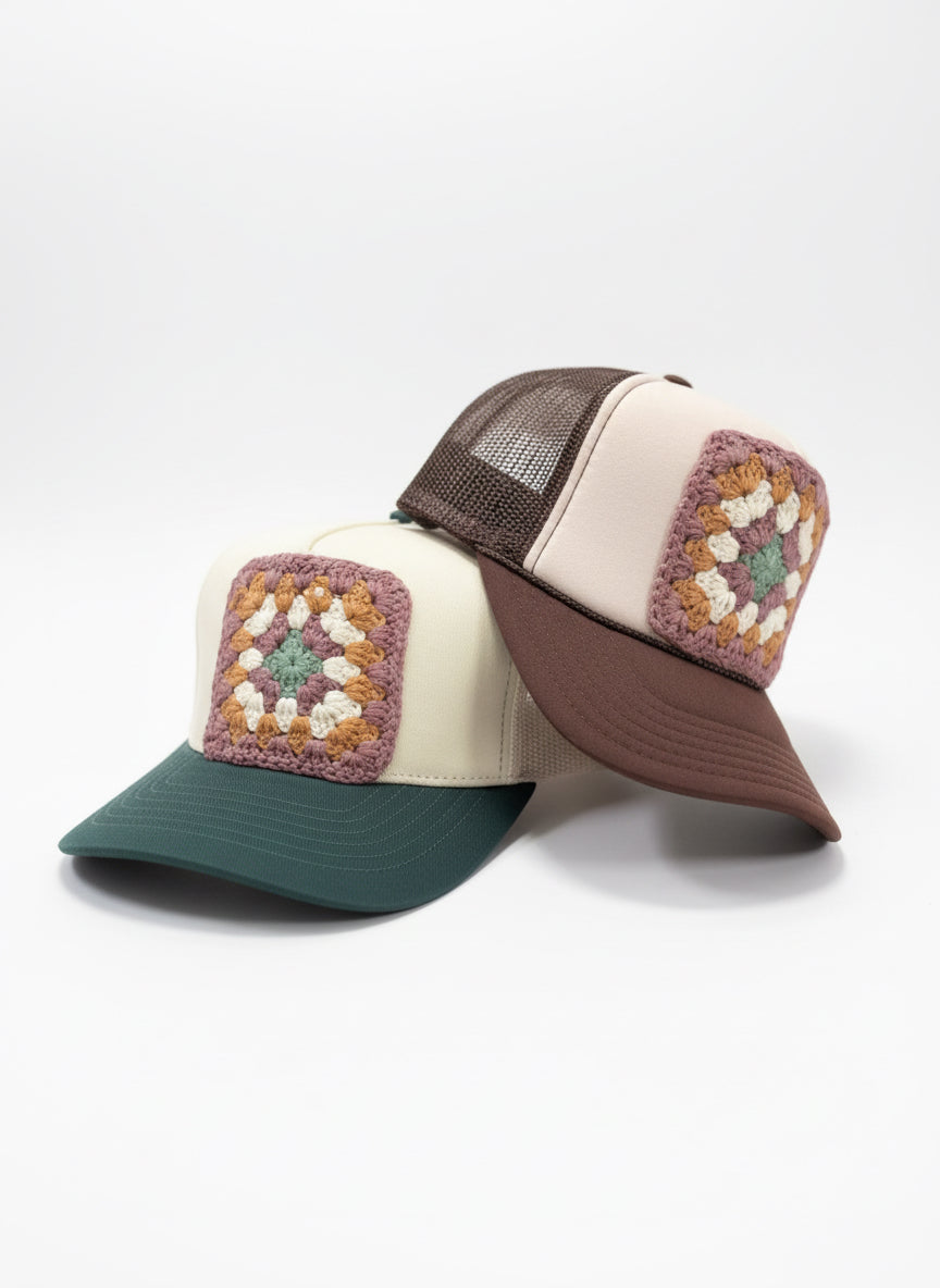 Granny Square Hats