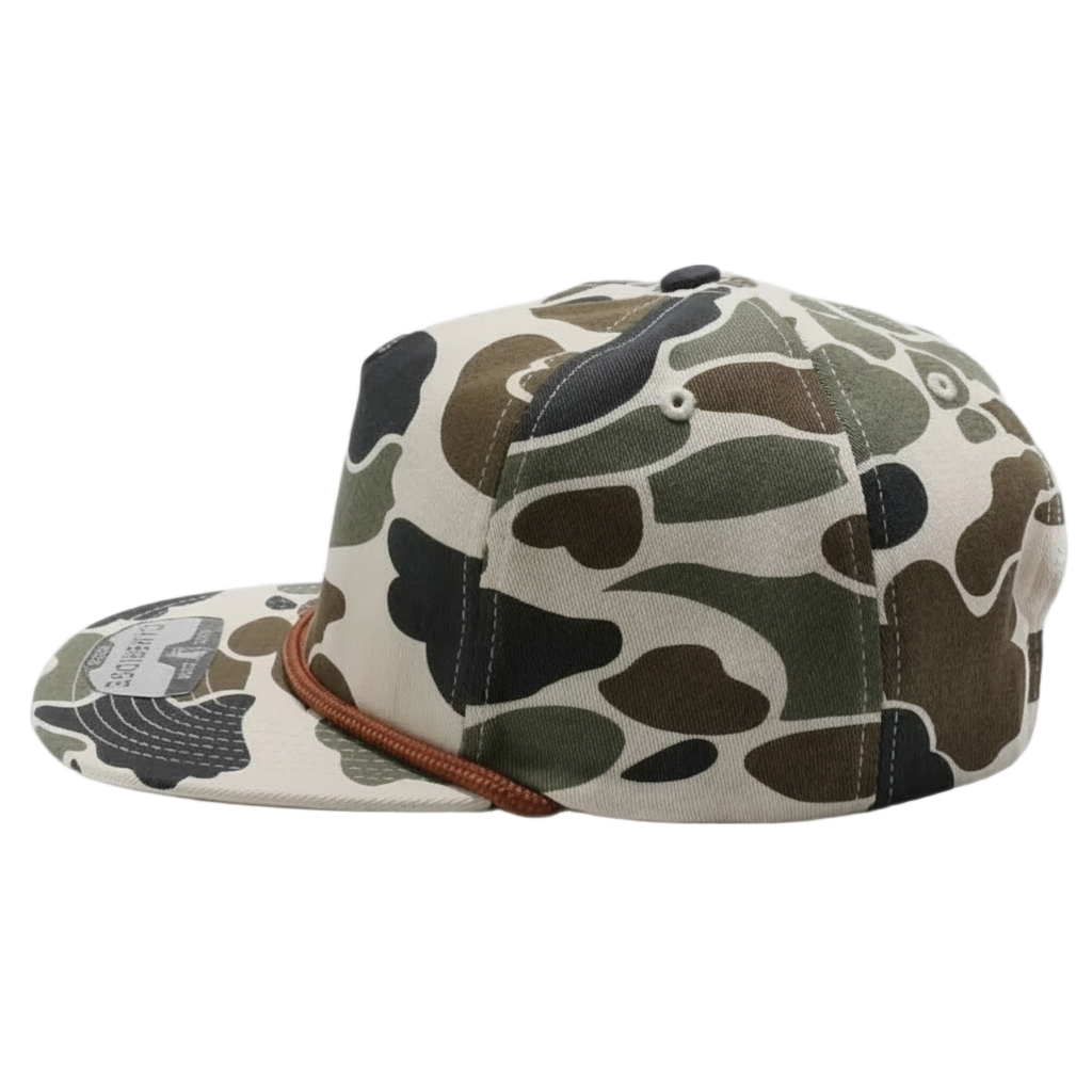 Custom Camo Patch Hat