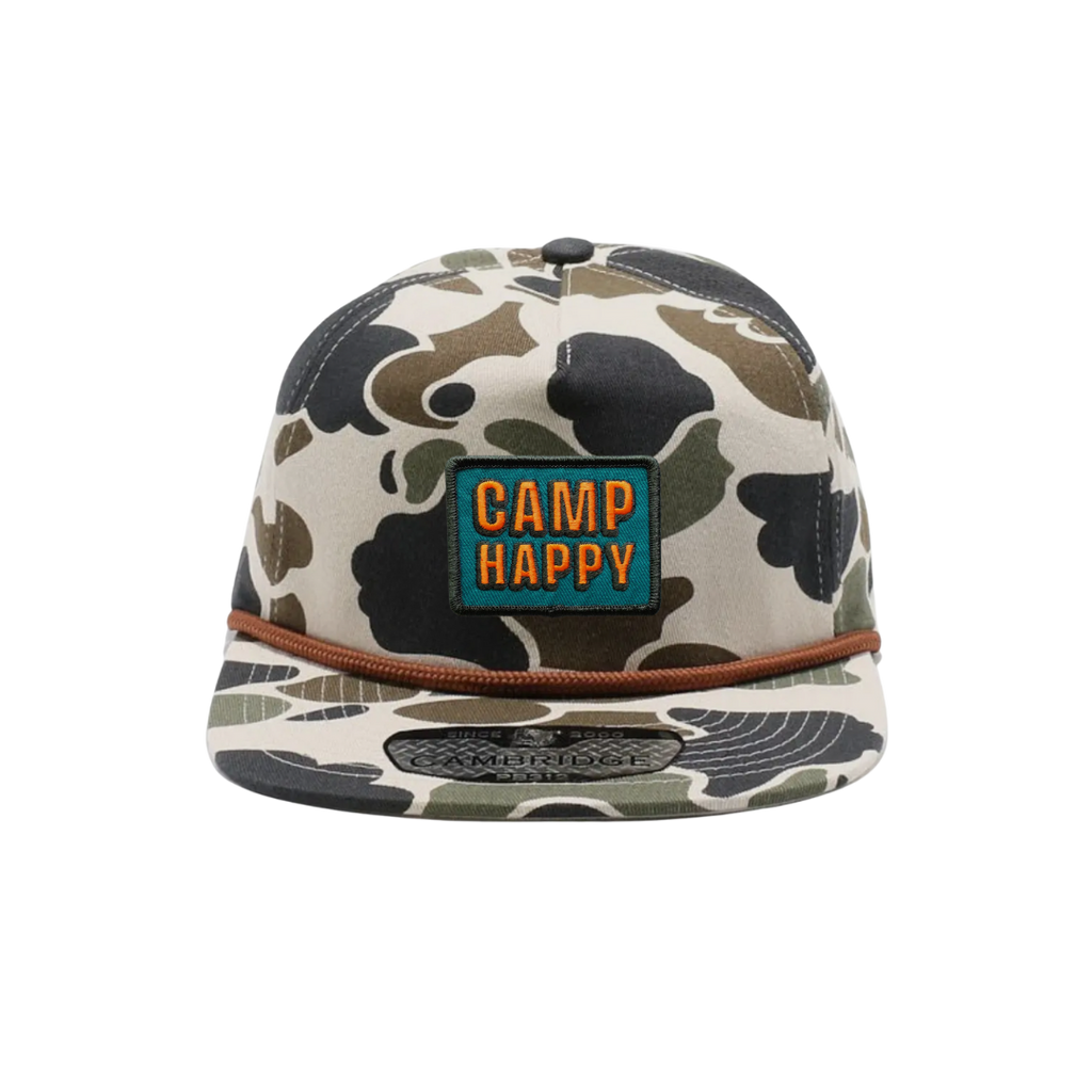 Custom Camo Patch Hat