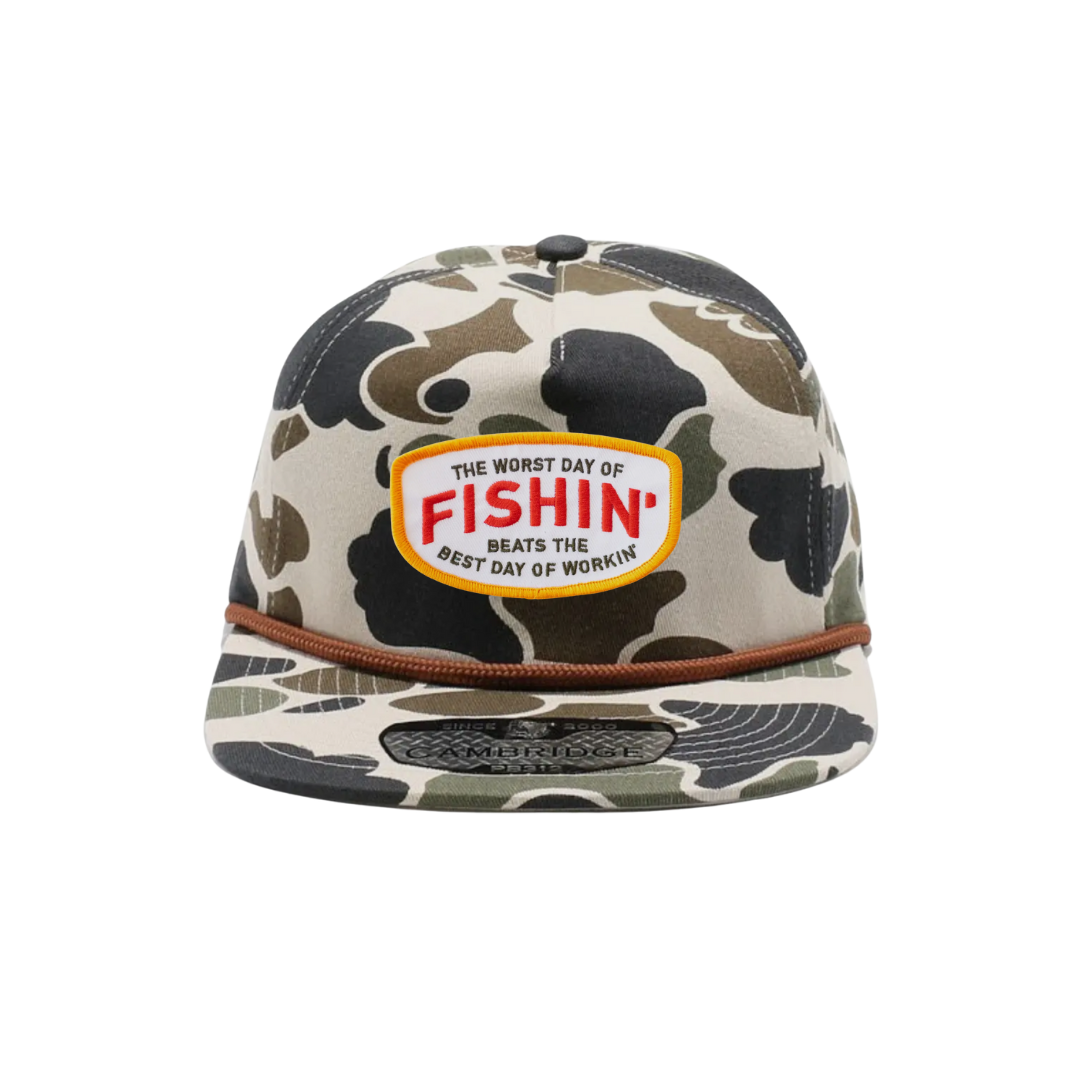 Custom Camo Patch Hat