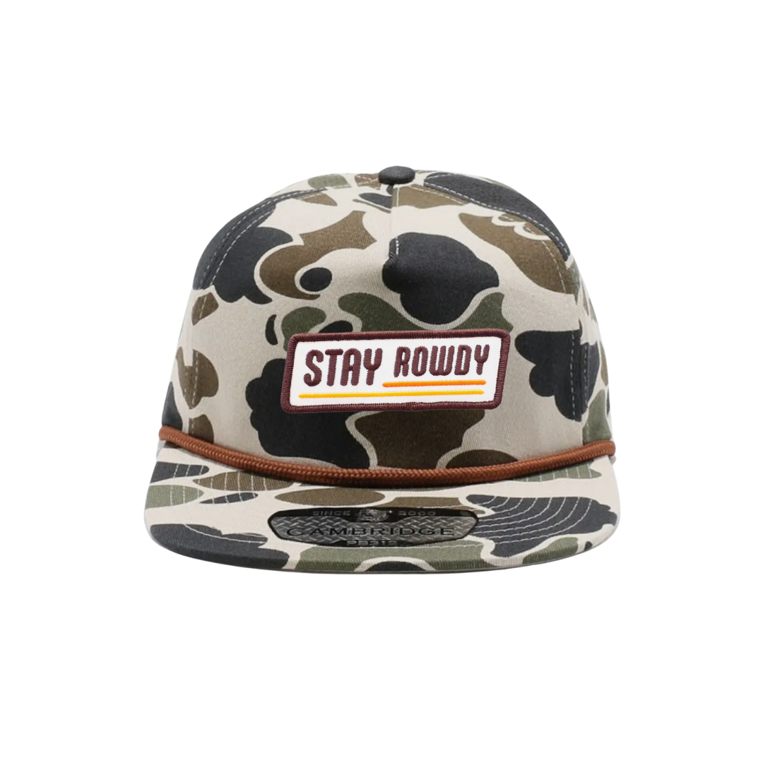 Custom Camo Patch Hat