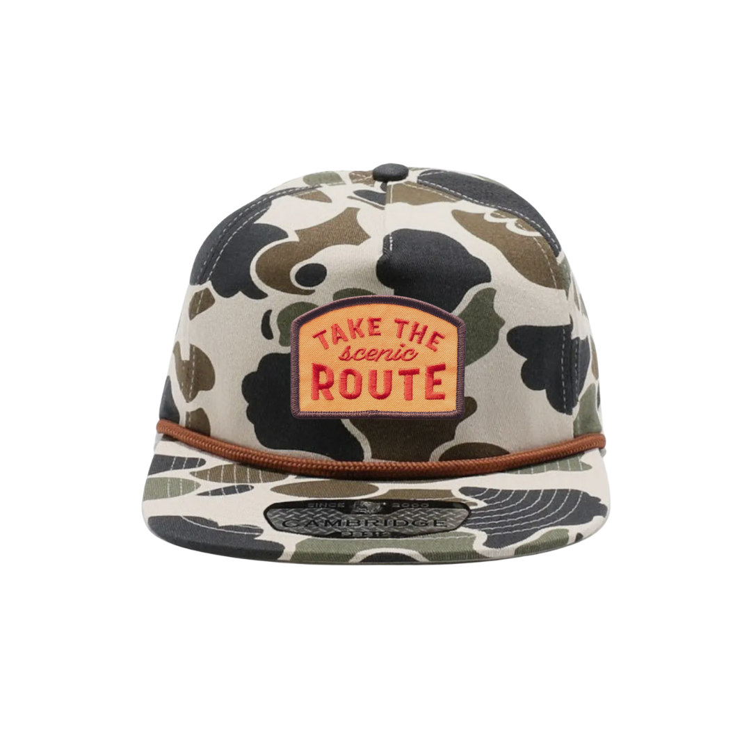 Custom Camo Patch Hat